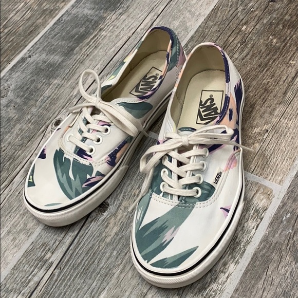 vans authentic vintage floral